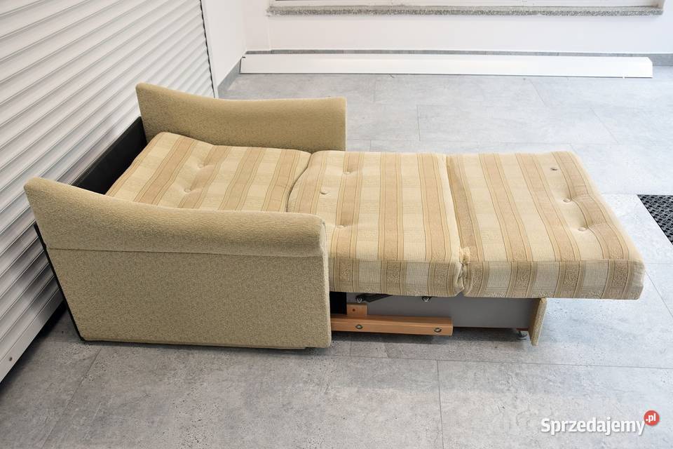 fotel rozkładany funkcja spania stan idealny Olsztyn sprzedam