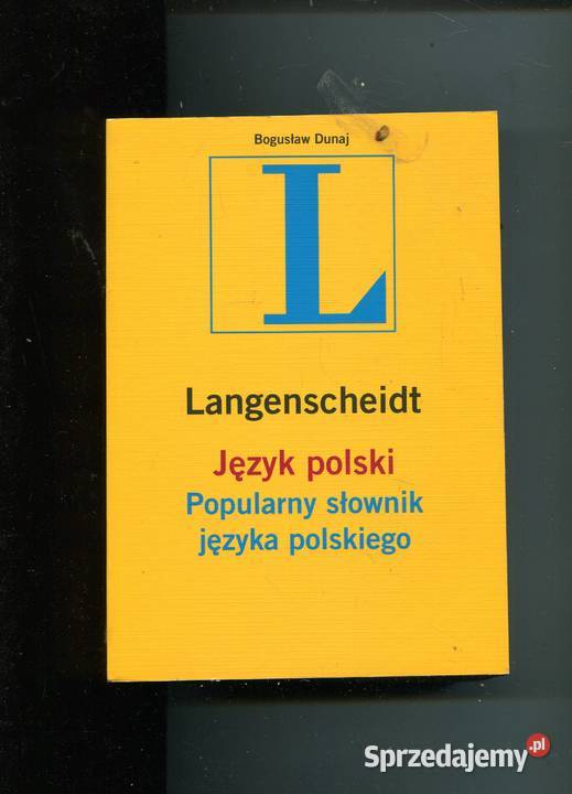 Langenscheidt Językpolski Popularny słownik CD Szczecin