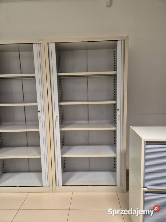 Szafa metalowa żaluzjowa półki Dostępne 5 sztuk mazowieckie