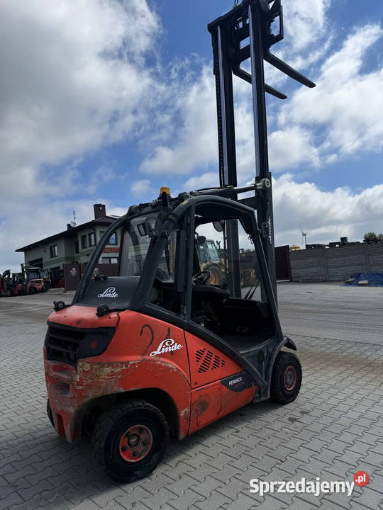 wózek widłowy LINDE H25T02 LPG 2500 400m przesuw Wózki widłowe Działoszyn sprzedam