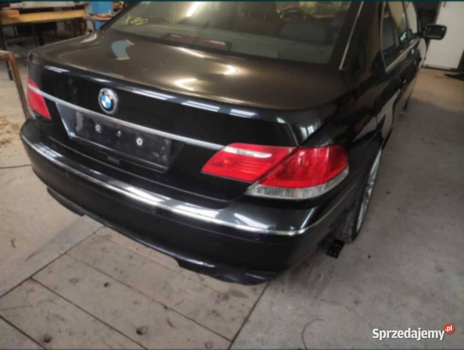 Sprzedam części do BMW seria e 65 lift tylna 249000km Uniejów
