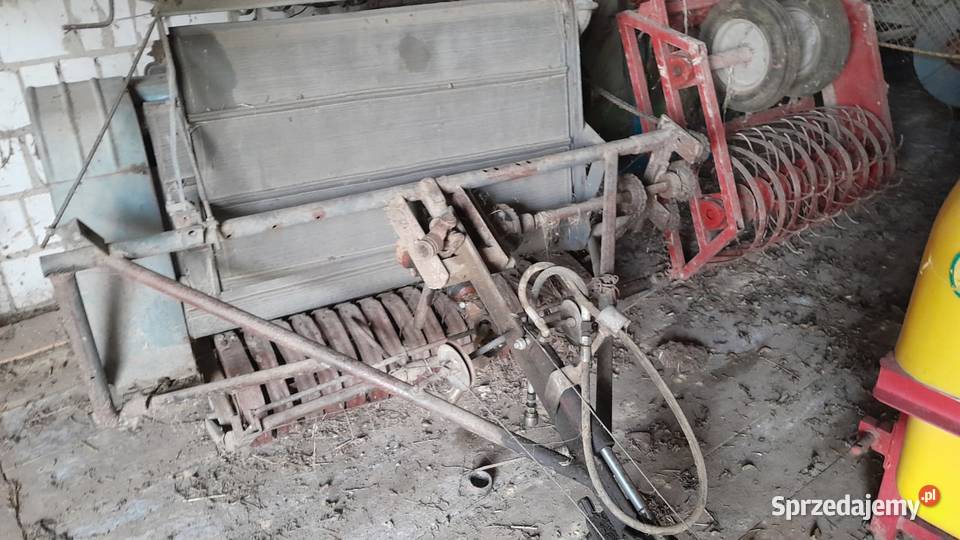 Snopowiązałka do lnu zbieraczka prasa do lnu