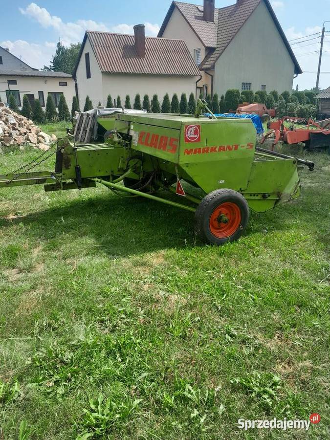 Prasa z Firmy Claas Markant 50 Rolnika zadbana Łagów