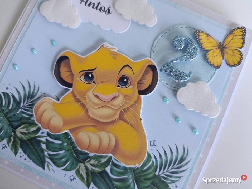 Personalizowana kartka urodzinowa ręcznie Łódź