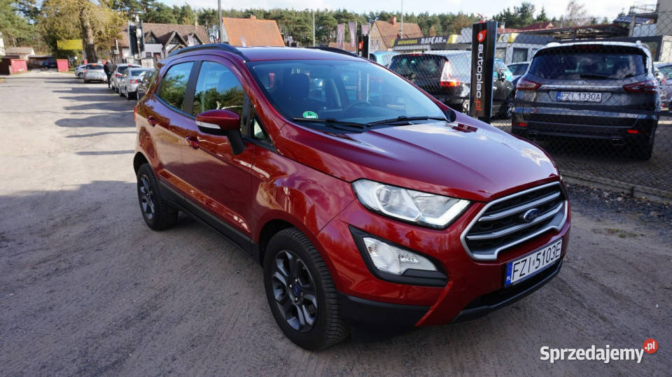 Ford EcoSport super stan Gwarancja II 2013 wspomaganie kierownicy Zielona Góra