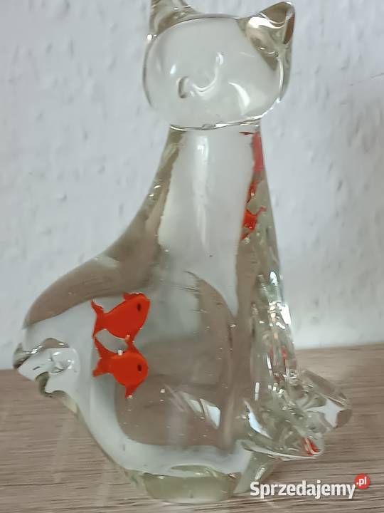 Kryształowy kot małe akwarium Gorlice
