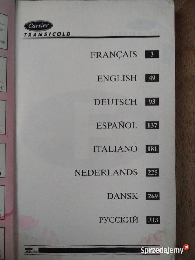 Carrier Genesis R70 R90 instrukcja obsługi Radom