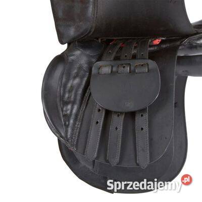 Kerbl Siodło Haflinger skórzane czarneSKU406319 Sport i Wypoczynek Warszawa