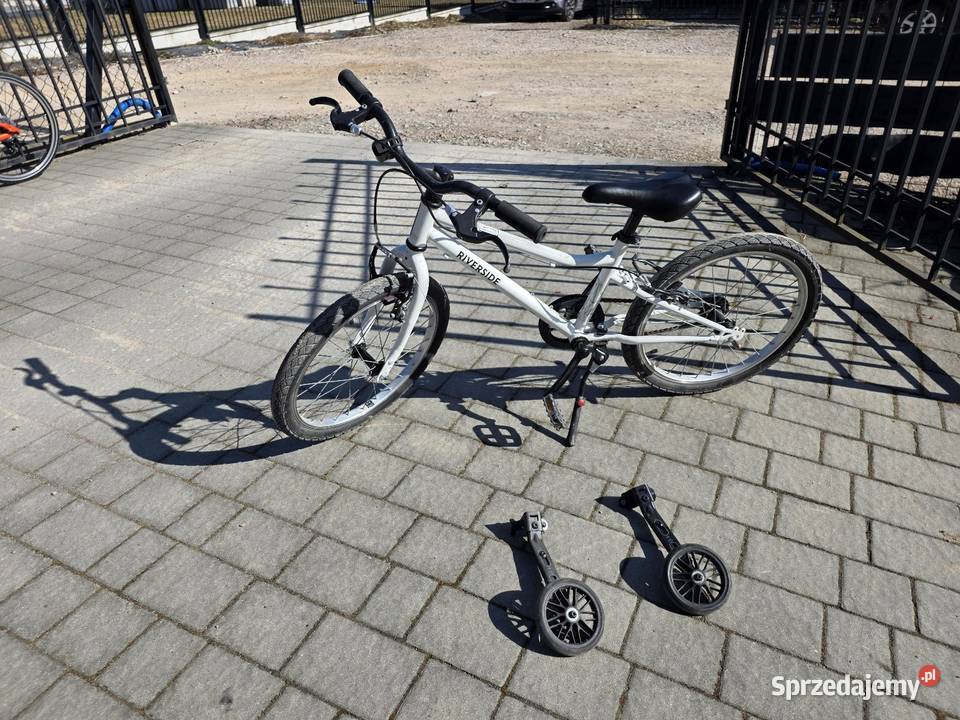 Btwin riverside 100 20 boczne kółka małopolskie Włosań