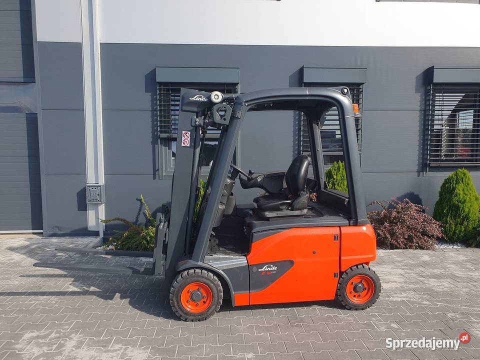 Wózek widłowy LINDE E16P02 evo 2020r Triplex Proszowice