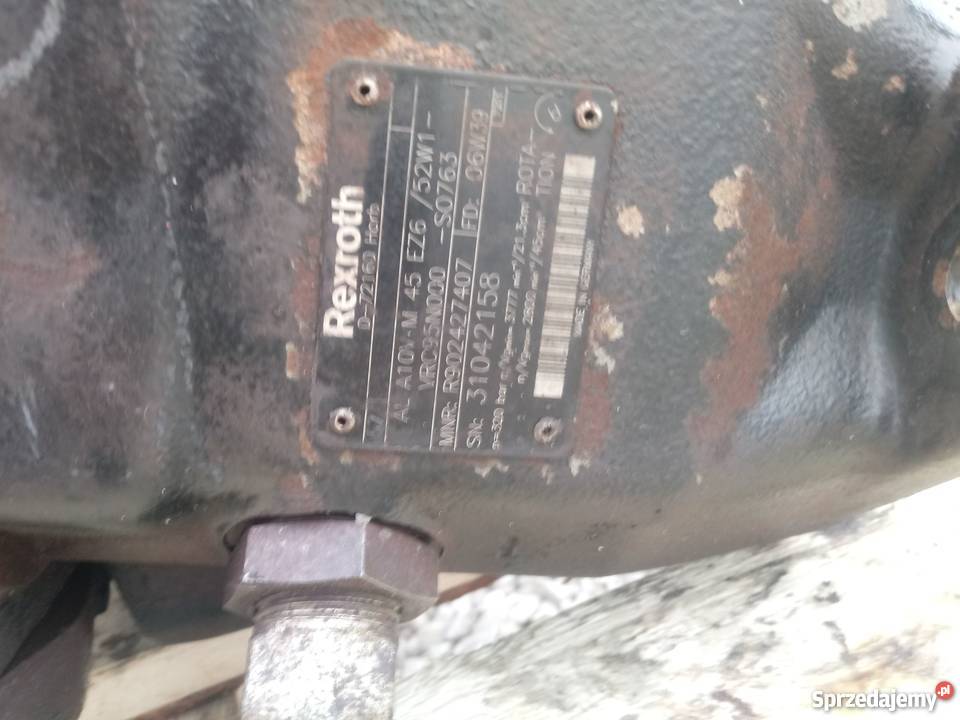 Silnik hydrauliczny Kramer 180 180 AL A10VM 45 świętokrzyskie Kielce