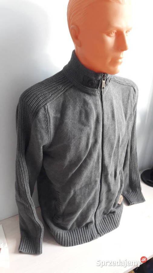 Sweter rozpinany SOliver szary Głuchołazy
