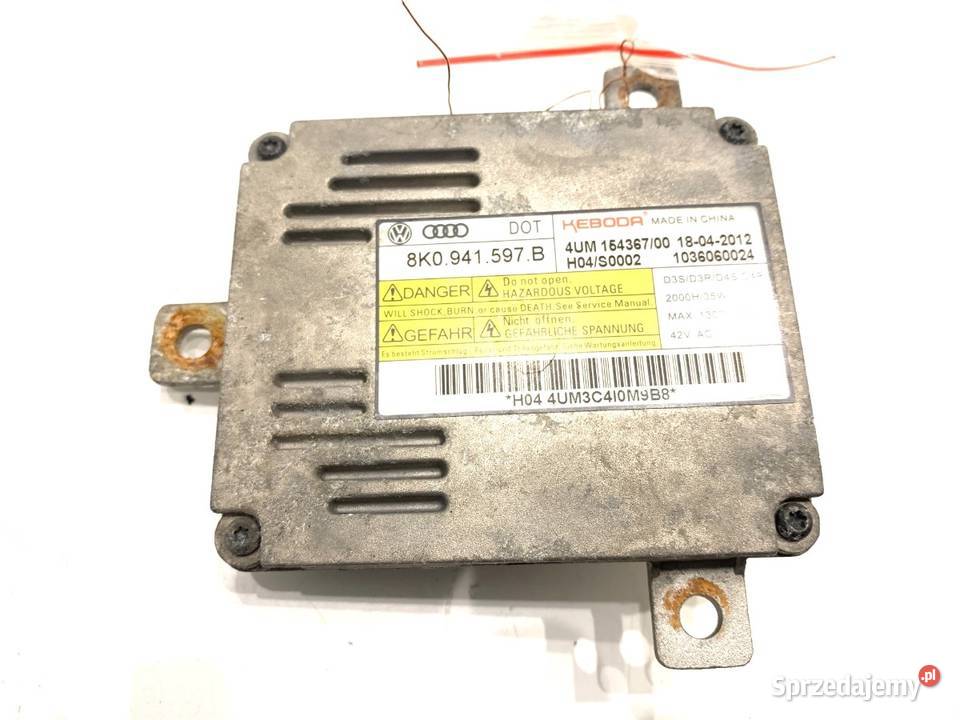 PRZETWORNICA XENON AUDI A5 8T 8K0941597B 0717 podkarpackie