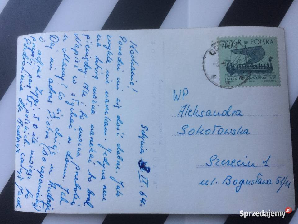 1080 Widokówka Sopot zachodniopomorskie Szczecin