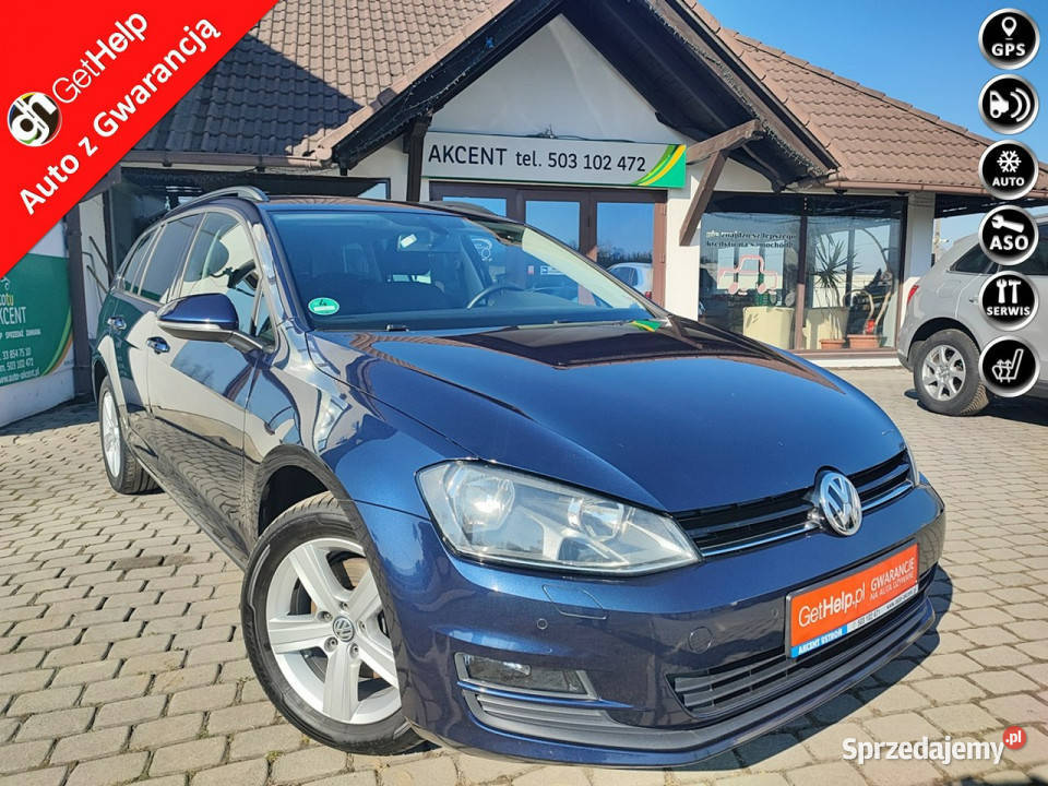 Volkswagen Golf Pełny serwis ASO VW VII 2012 lakier metallic Volkswagen Ustroń