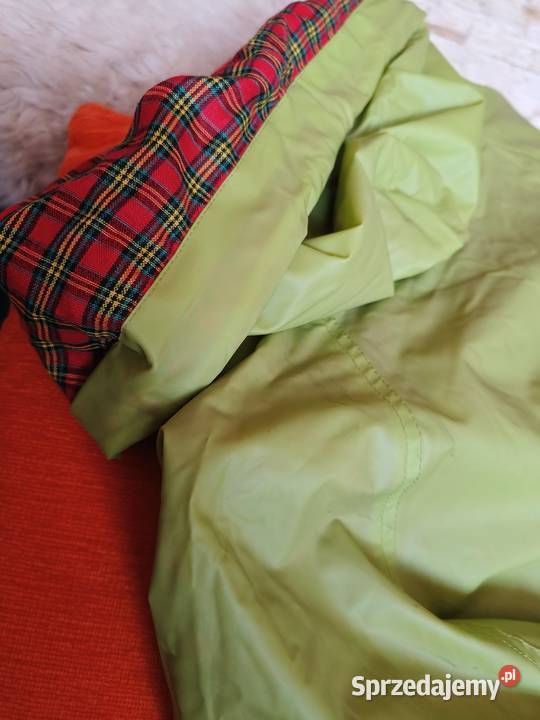 Kurtka przeciwdeszczowa kanarkowa Odzież sportowa pomorskie Gdańsk sprzedam