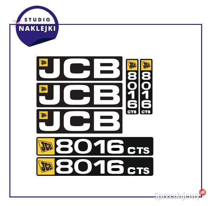 Naklejki JCB CTS 801480168018 Ramię płaskie Łagów