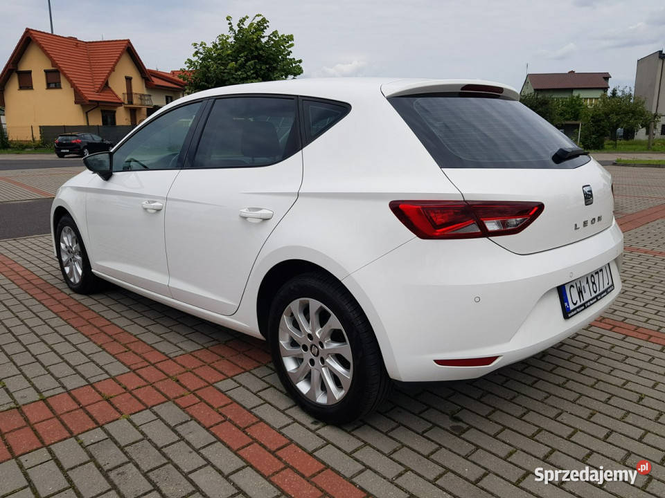 Seat Leon 14 TSI Ledy Klimatronik Zarejestrowany centralny zamek Włocławek