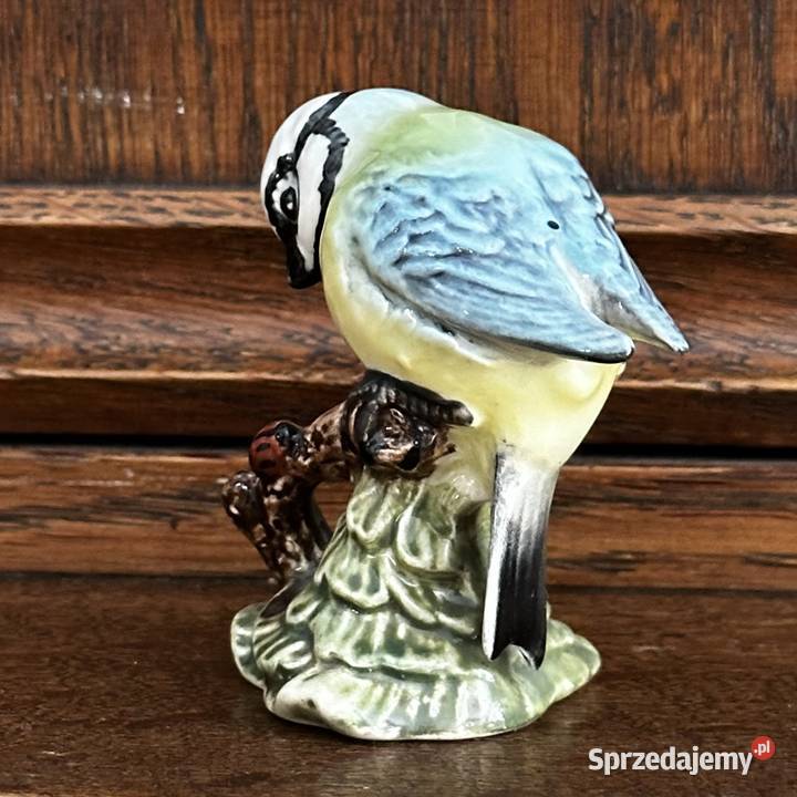 Figurka porcelanowa sikorki Beswick Myszków sprzedam