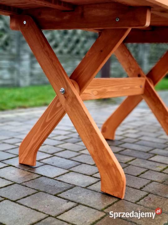 Zestaw mebli ogrodowych 6 krzeseł stół śląskie