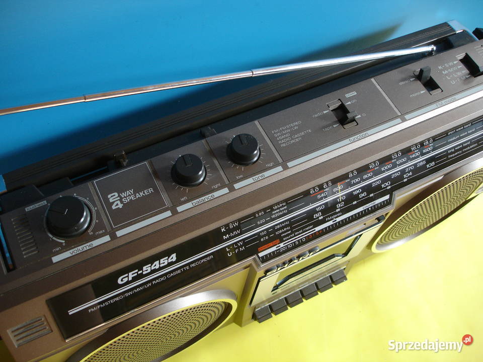 Radiomagnetofon SHARP GF5454HB
