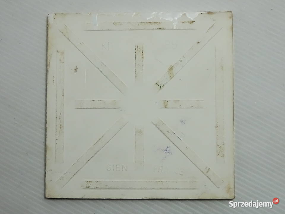 Stara Kafelka Ceramiczna Gien France Obrazek Biłgoraj sprzedam
