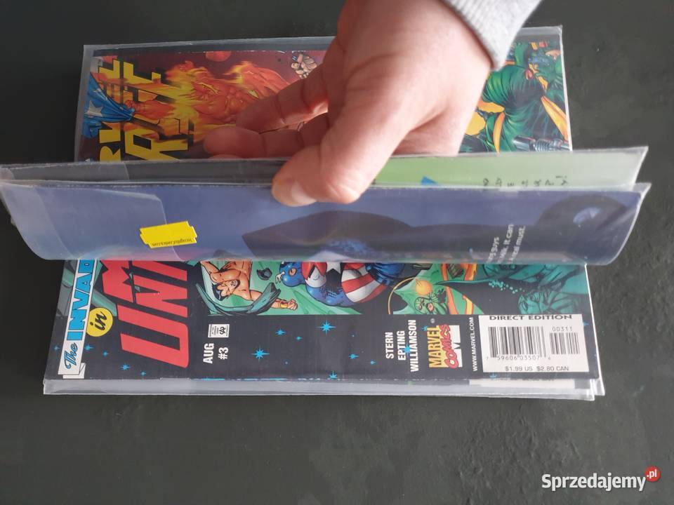 Marvel Universe The Invaders 7 komiksów USA 1998 pomorskie Gdynia