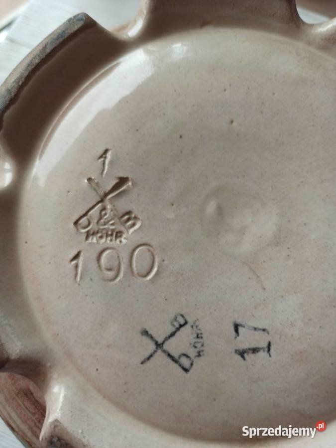 Misa Waza DB Hhr Keramik Hohr stary zabytkowy Porcelana i szkło