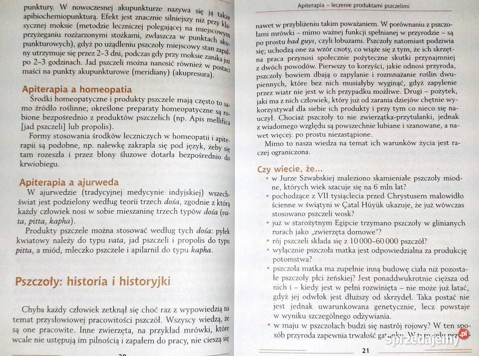 Leki z pszczelej apteki Stefan Stangaciu Elfi miękka Chełm