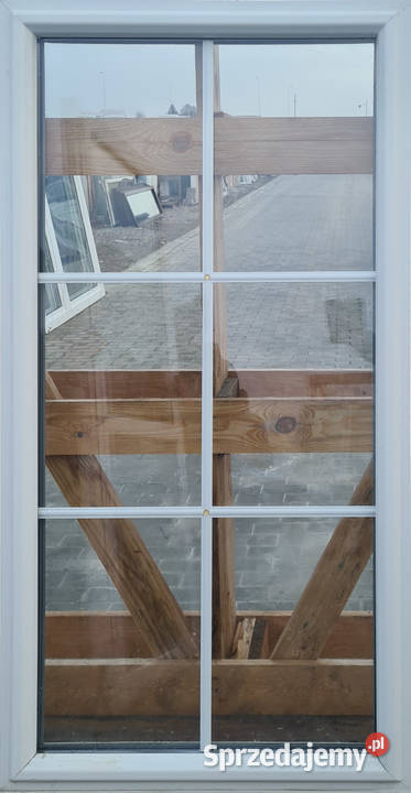 OKNA KacprzaK Witryna 70X133 FIX Używany PCV Siedlce