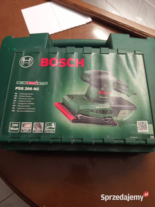 Bosch PSS 200 AC Szlifierka Walizka 2 Stopy 33 lubelskie Piotrków Pierwszy