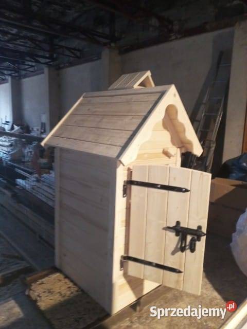 Wędzarnia ogrodowa drewniana podwójne ściany świętokrzyskie Bliżyn