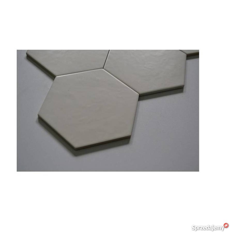 Hexagonal Design Biało czarne mat płytki Equipe Ściany i elewacje Zakopane