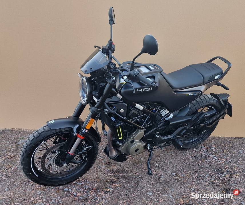 Husqvarna Svartpilen 401 Zarejestrowany Motocykle, skutery, quady Kargowa