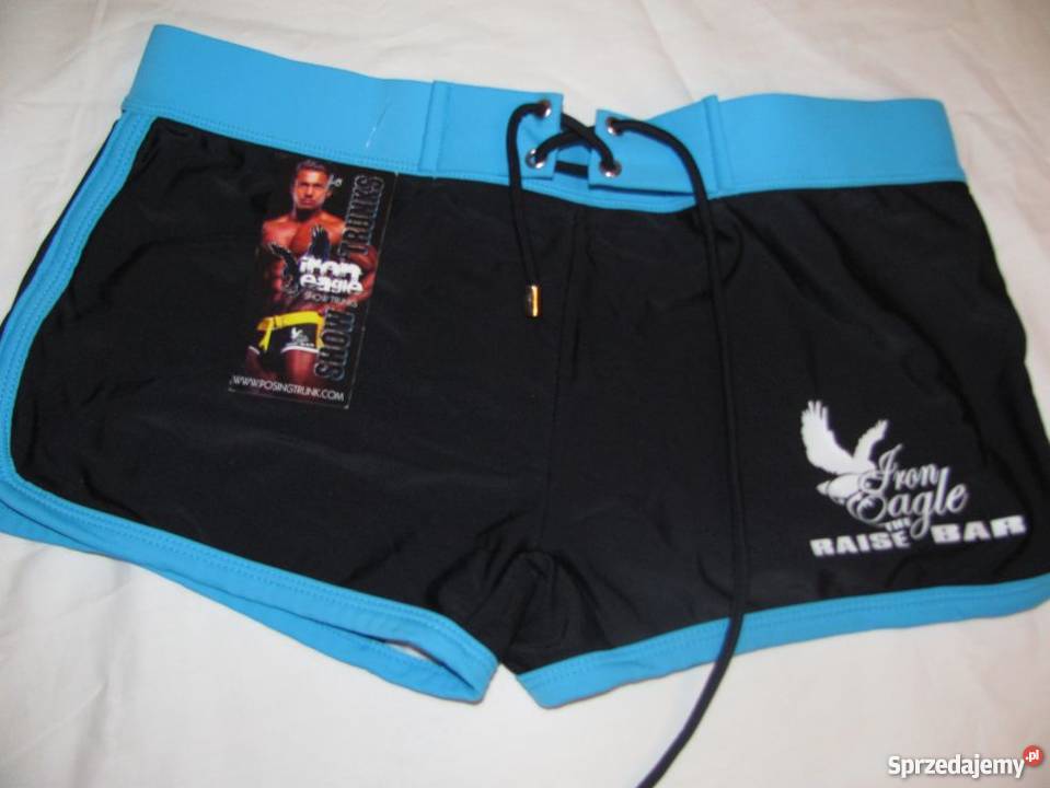 szorty męskie Iron Eagle Low Rise Trunks niebieski lubelskie Zamość