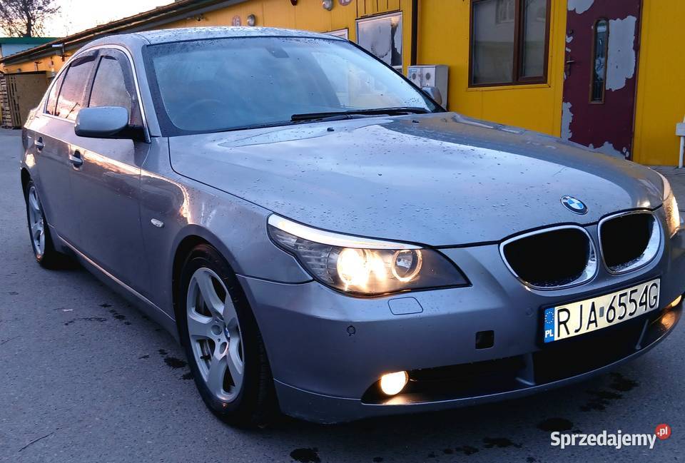 Bmw e60 20D Anglik zarejestrowany w uszkodzony Jarosław