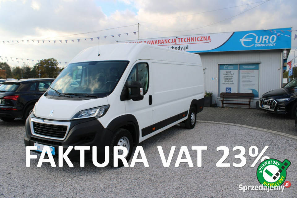 Peugeot Boxer L4H2 FVAT 140 Gwarancja Salon vat1 zarejestrowany w Polsce Warszawa