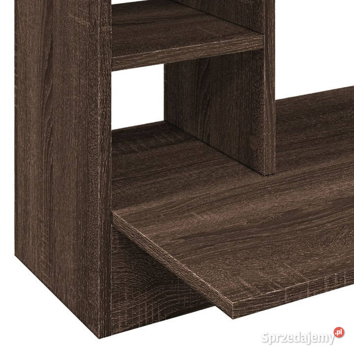 Biurko wiszące brązowy dąb 105x48x75 WM847974 Pozostałe Warszawa