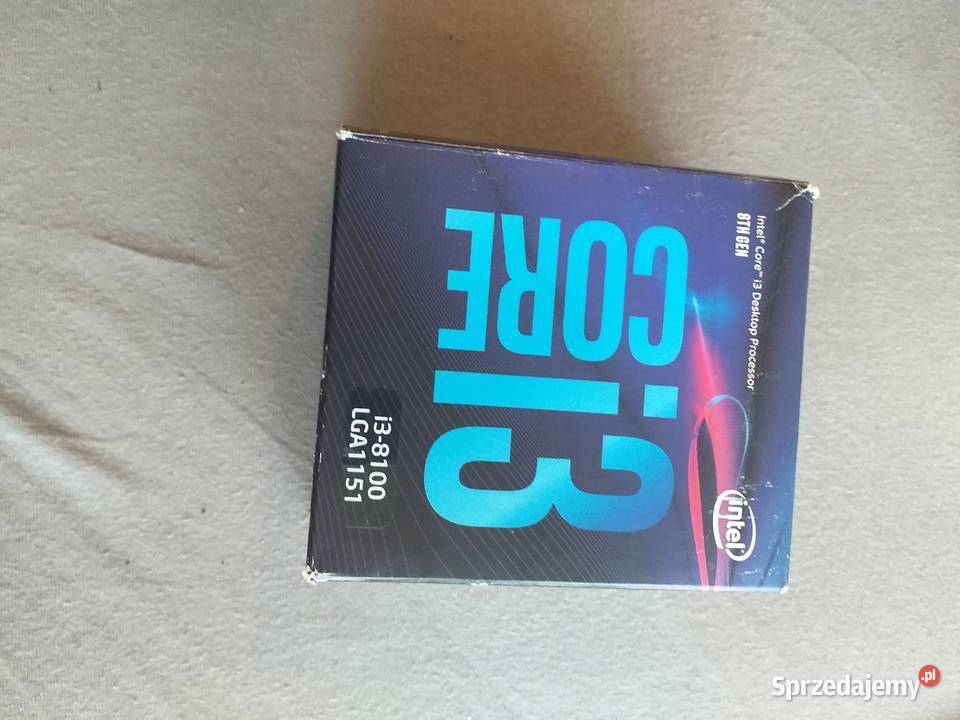 INTEL CORE i38100 36GHz SR3N5 procesor świętokrzyskie Sandomierz