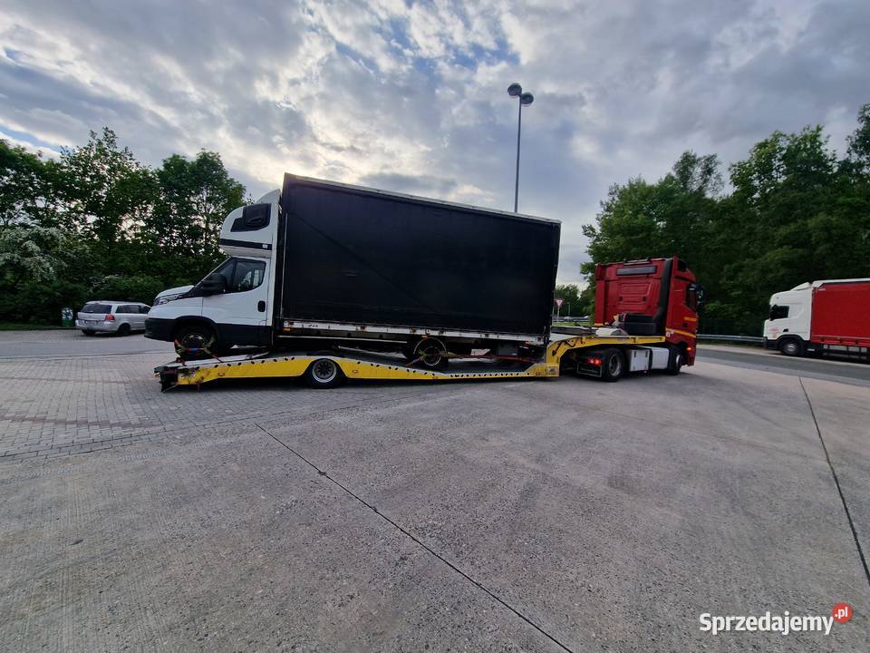 Laweta Zgorzelec holowanie Bus plandeka