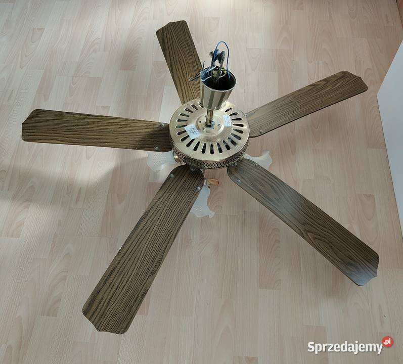 Lampa sufitowa wiatrak wentylator żyrandol Szczecin