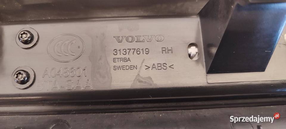 VOLVO V90 II LISTWA PROGOWA PRAWY TYŁ 31377619 dolnośląskie