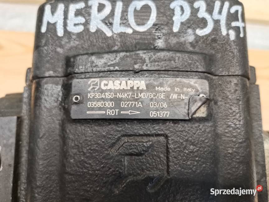 Pompa hydrauliczna Merlo P 347 Plus Casappa KP34