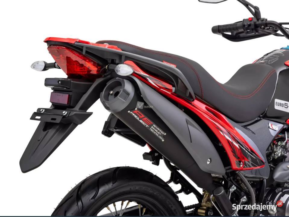 Motocykl ROMET CRS 125cc EURO 5 czerwonoszary dolnośląskie Wrocław sprzedam