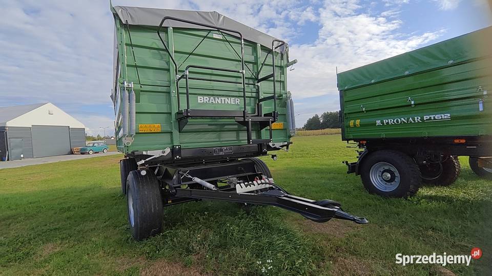 Przyczepa rolnicza BRANTNER 14ton wywrotka
