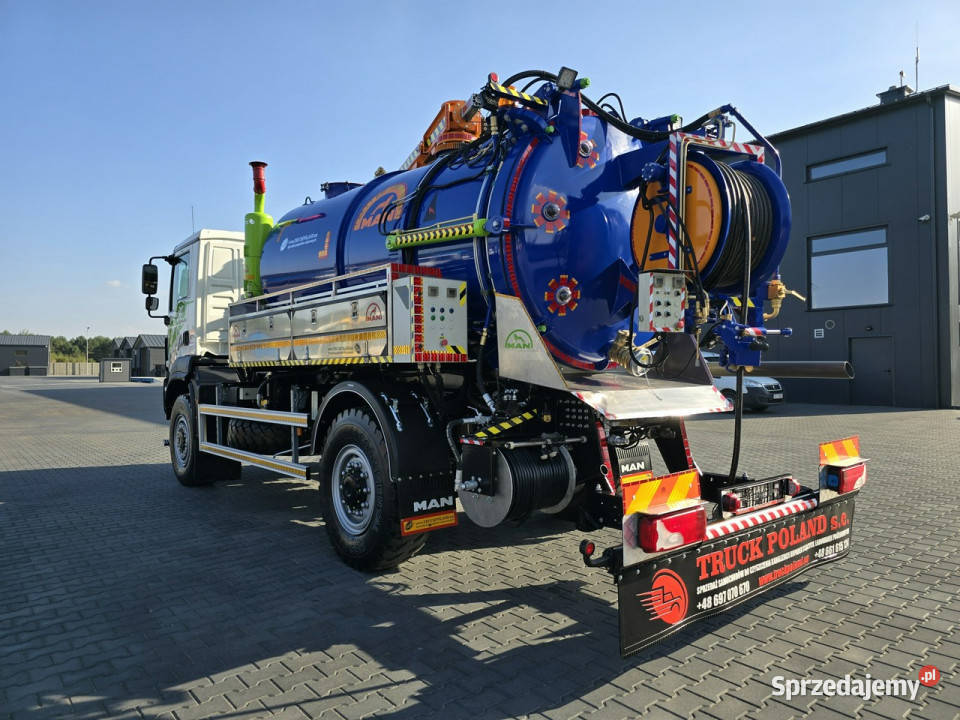 MAN 4x4 WUKO GAMON PW8 do zbierania odpadów Rok produkcji 2014 świętokrzyskie