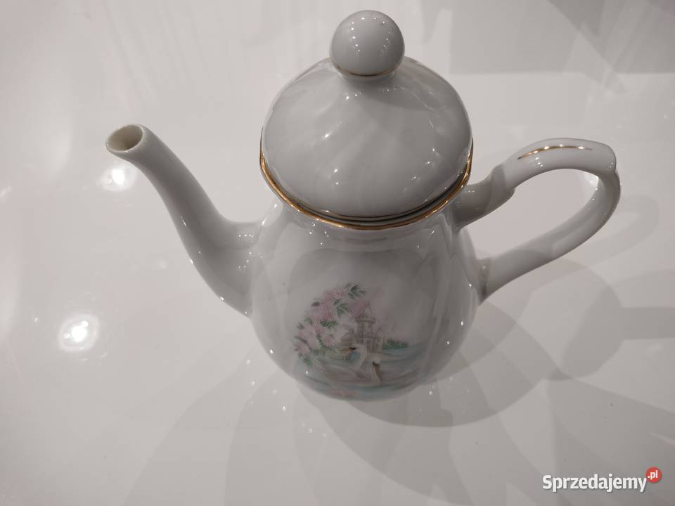 Sprzedam stary porcelanowy dzbanek Silesie PRL Łódź sprzedam