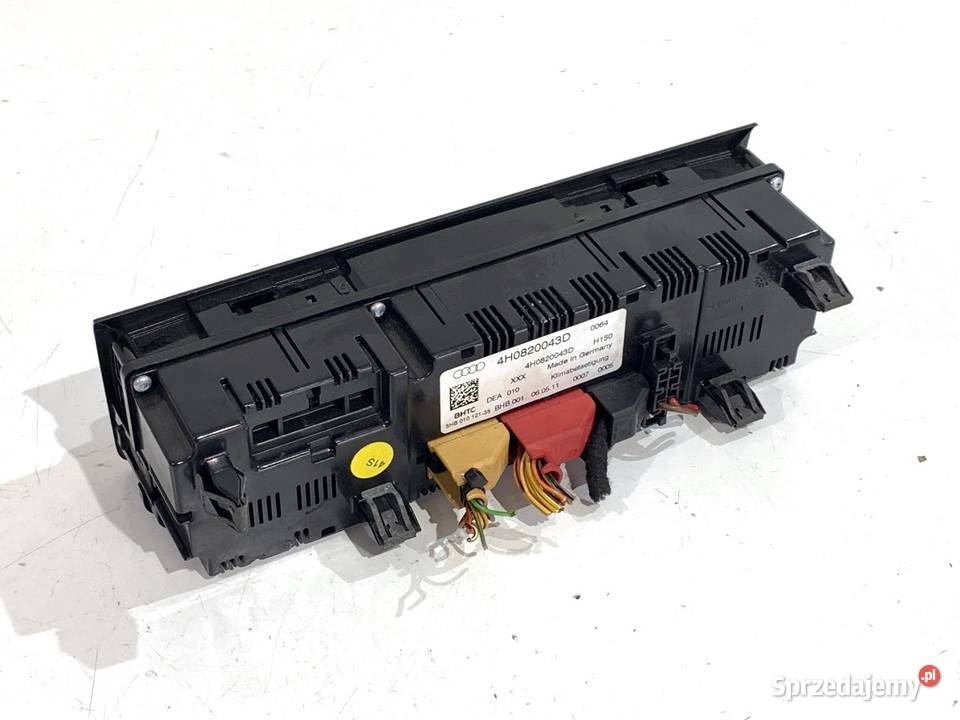 PANEL STEROWANIA NAWIEWU AUDI A8 D4 4H0820043D
