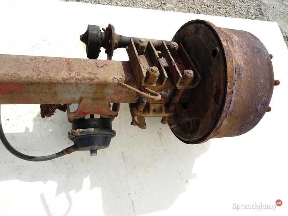 OŚ PRZÓD BPW PRZYCZEPA Hatchback ZAWIESZENIE