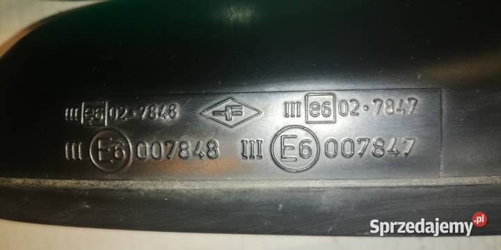 lusterko prawe 5pin Audi 80 B3B4 Karoseria łódzkie Piotrków Trybunalski